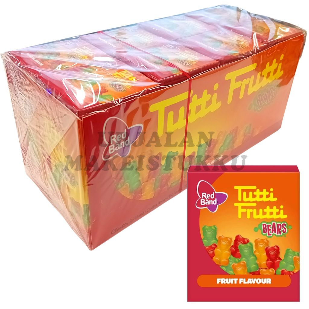 Red Band Tutti Frutti Bears nallet 15g x 48kpl