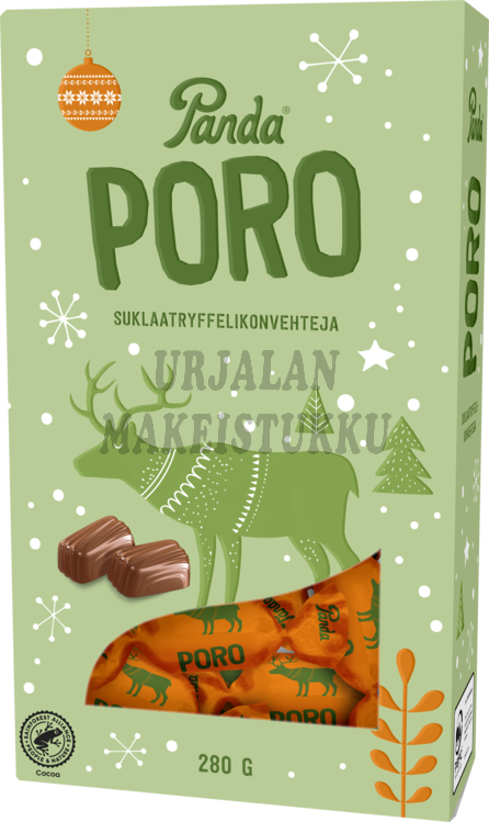 Panda Poro suklaatryffelikonvehti 280g