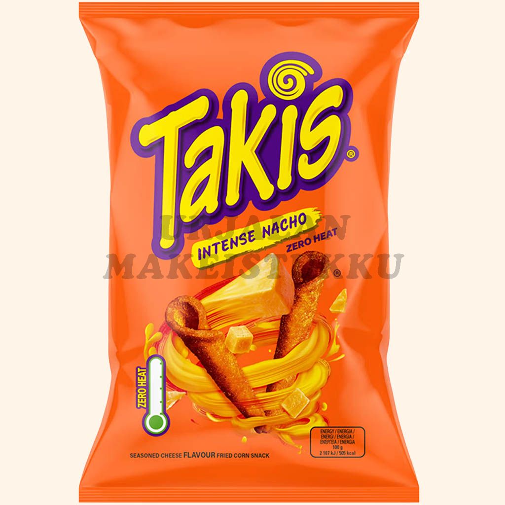 Takis Intense Nacho maissisnacks 100g