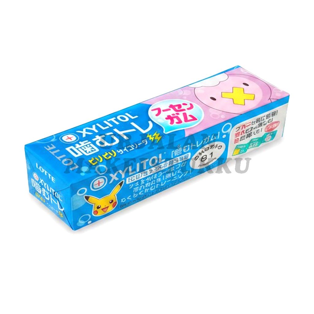 Pokemon Bilibili Psycho Soda Xylitol Purukumi 26g