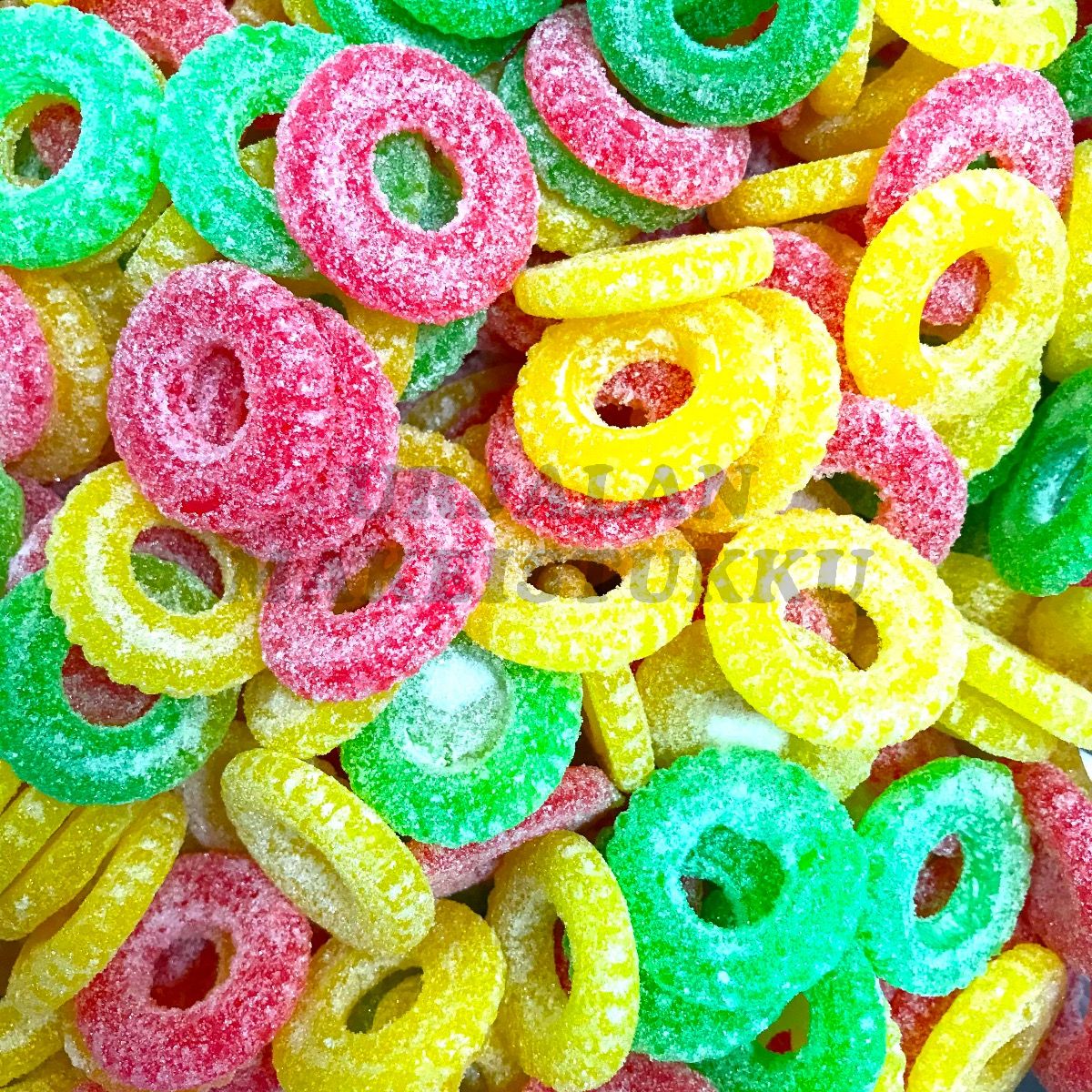 Franssons Sour Dragracing Rings 300g (MIETO HAPPAMUUS!)