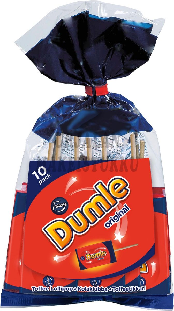 Fazer Dumle Toffeetikkari 10-pack