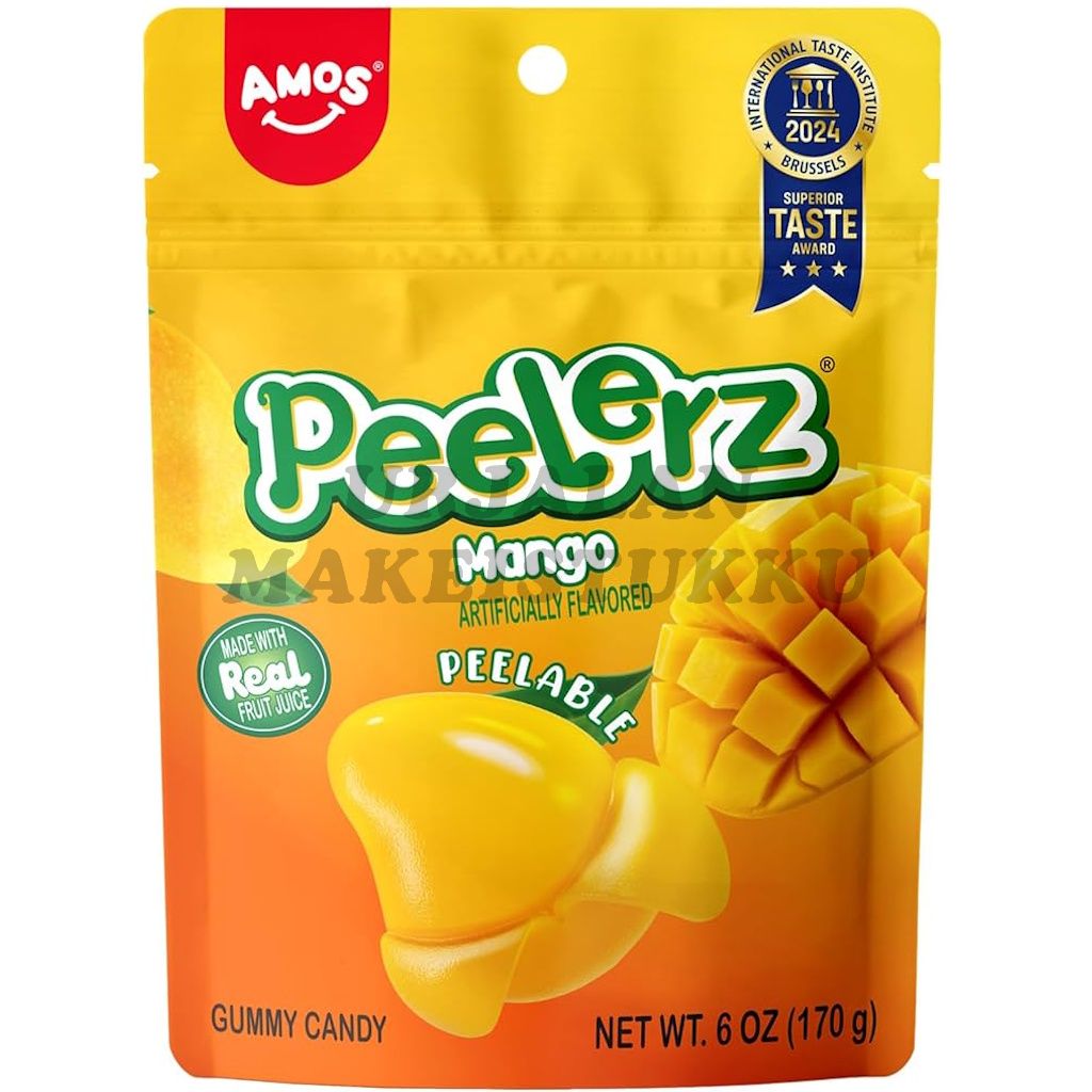Peelerz Gummy Mango hedelmämakeinen 65g