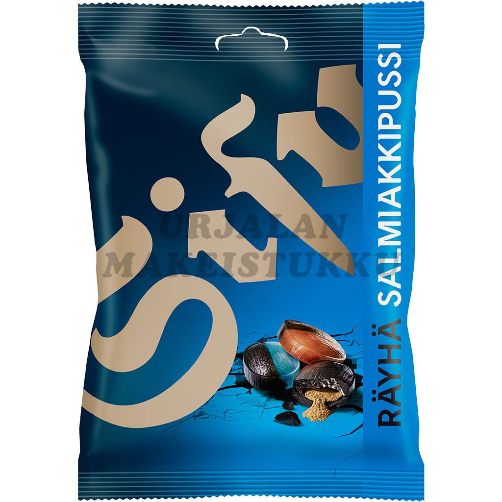 Cloetta Sisu Räyhä Salmiakkipussi makeissekoitus 160g
