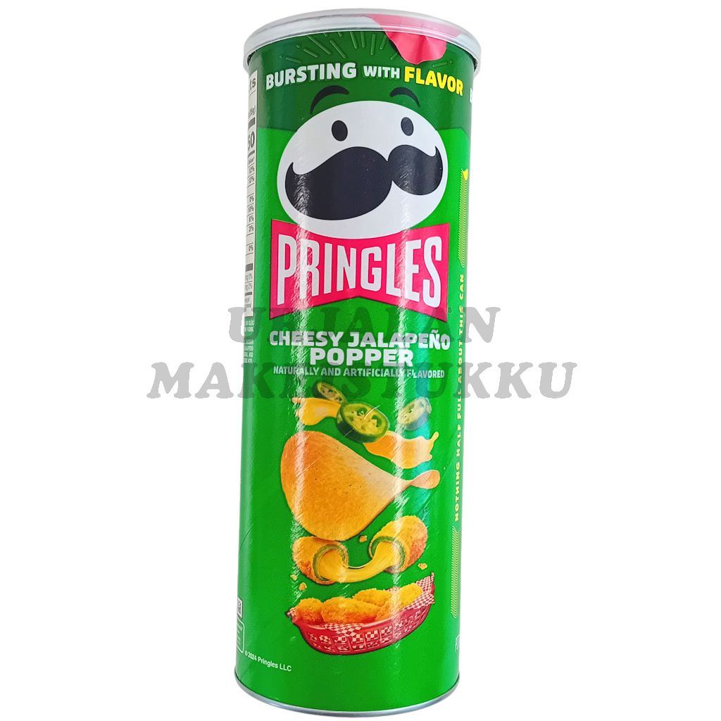Pringles Cheesy Jalapeno Popper perunalastu 158g