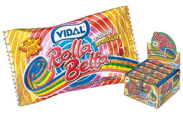 Vidal Rolla Belta Sateenkaari remmirulla 24kpl