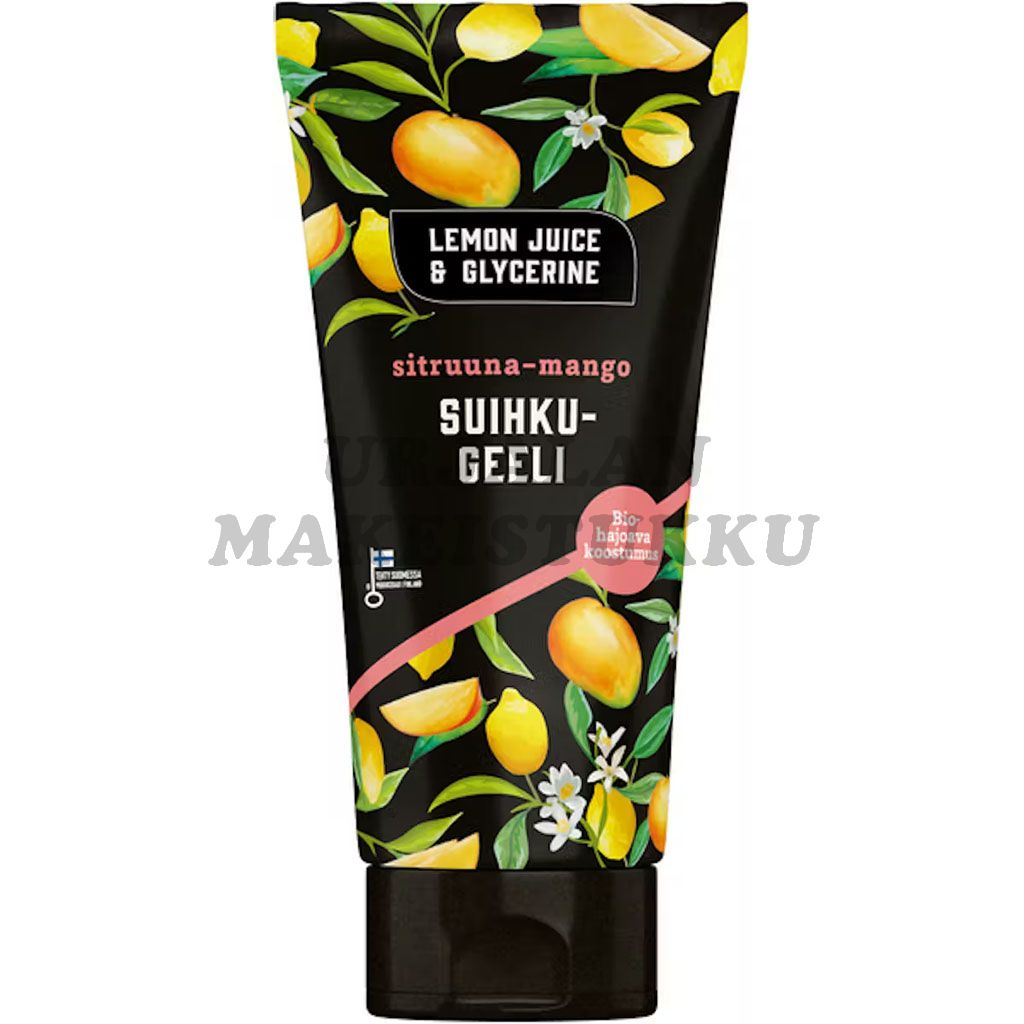 Lemon Juice & Glycerine Suihkugeeli sitruuna-mango 200ml