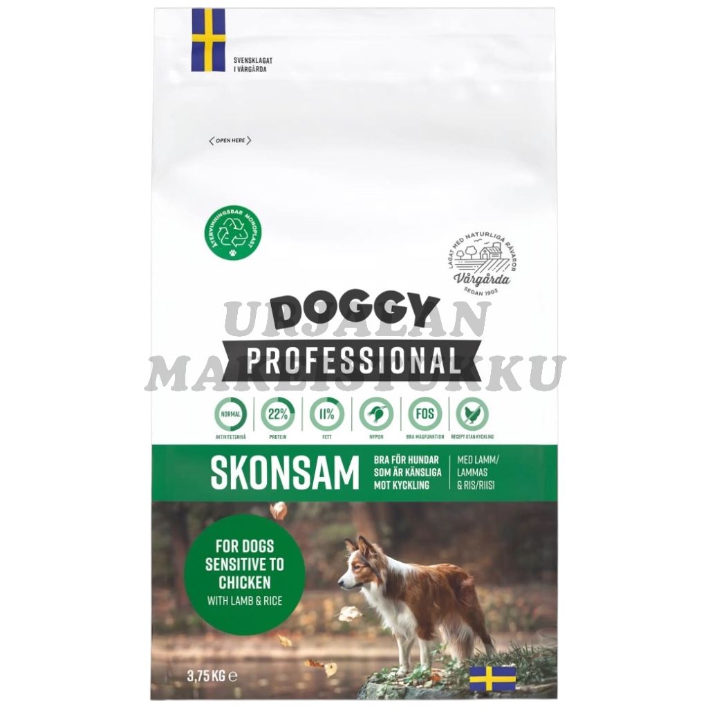 Doggy Professional Skonsam koiranruoka Herkkävatsaisille 3,75kg