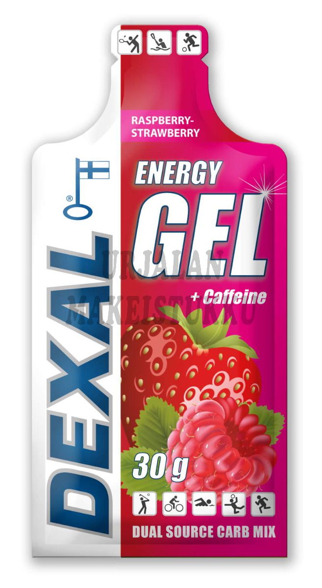 Dexal Energy Gel Raspberry-Strawberry +Caffeine 30g