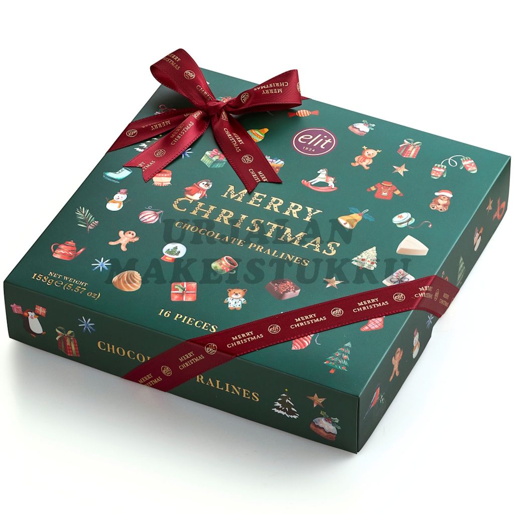 Elit Merry Christmas suklaakonvehtilajitelma 158g