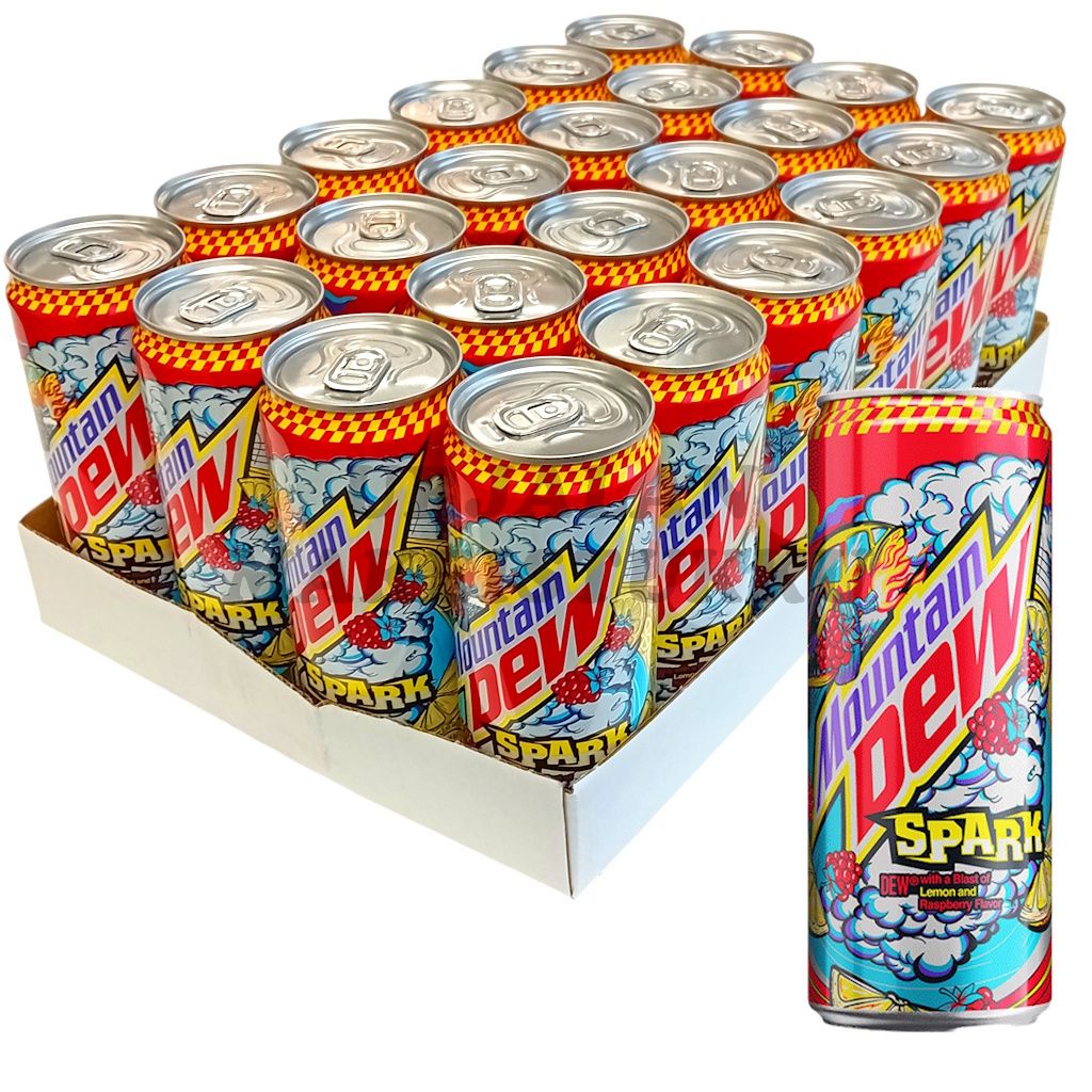 Mountain Dew Spark virvoitusjuoma 330ml x 24kpl