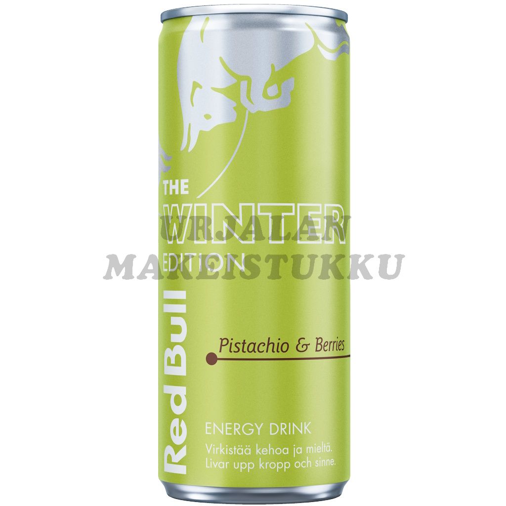 Red Bull Winter Edition Pistachio-Berries energiajuoma 250ml