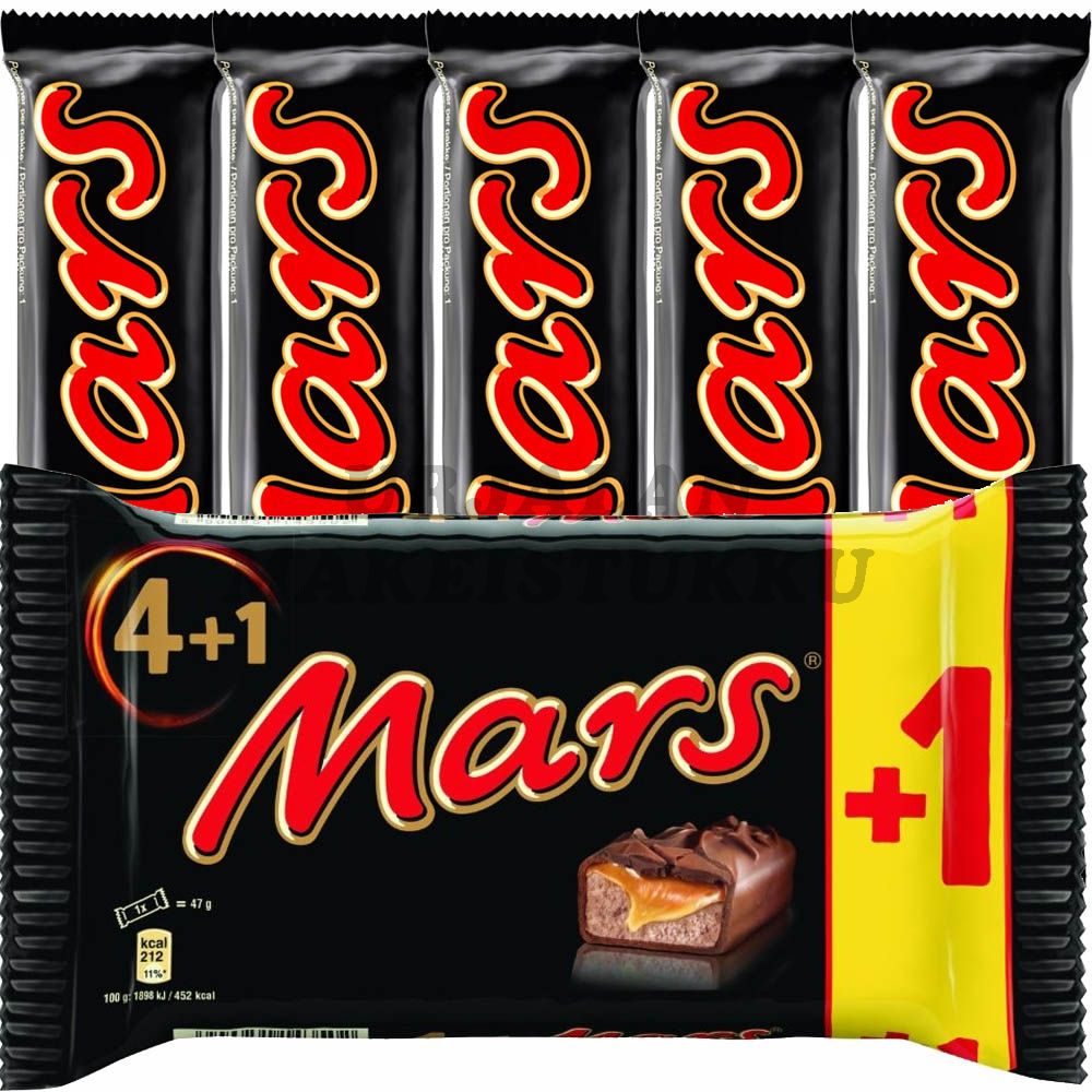 Mars suklaapatukka 5-pack