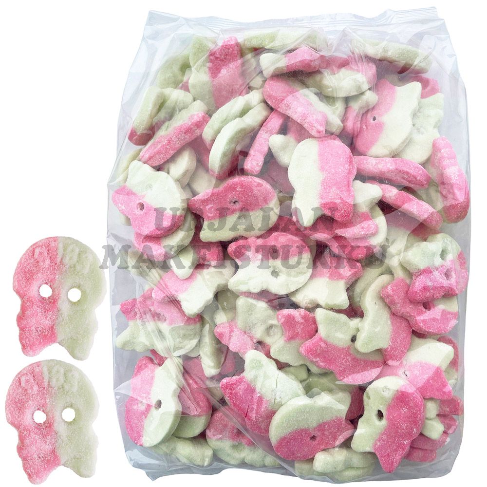 Bubs Cool Meloni Vaahtokallo 1,3kg pussi