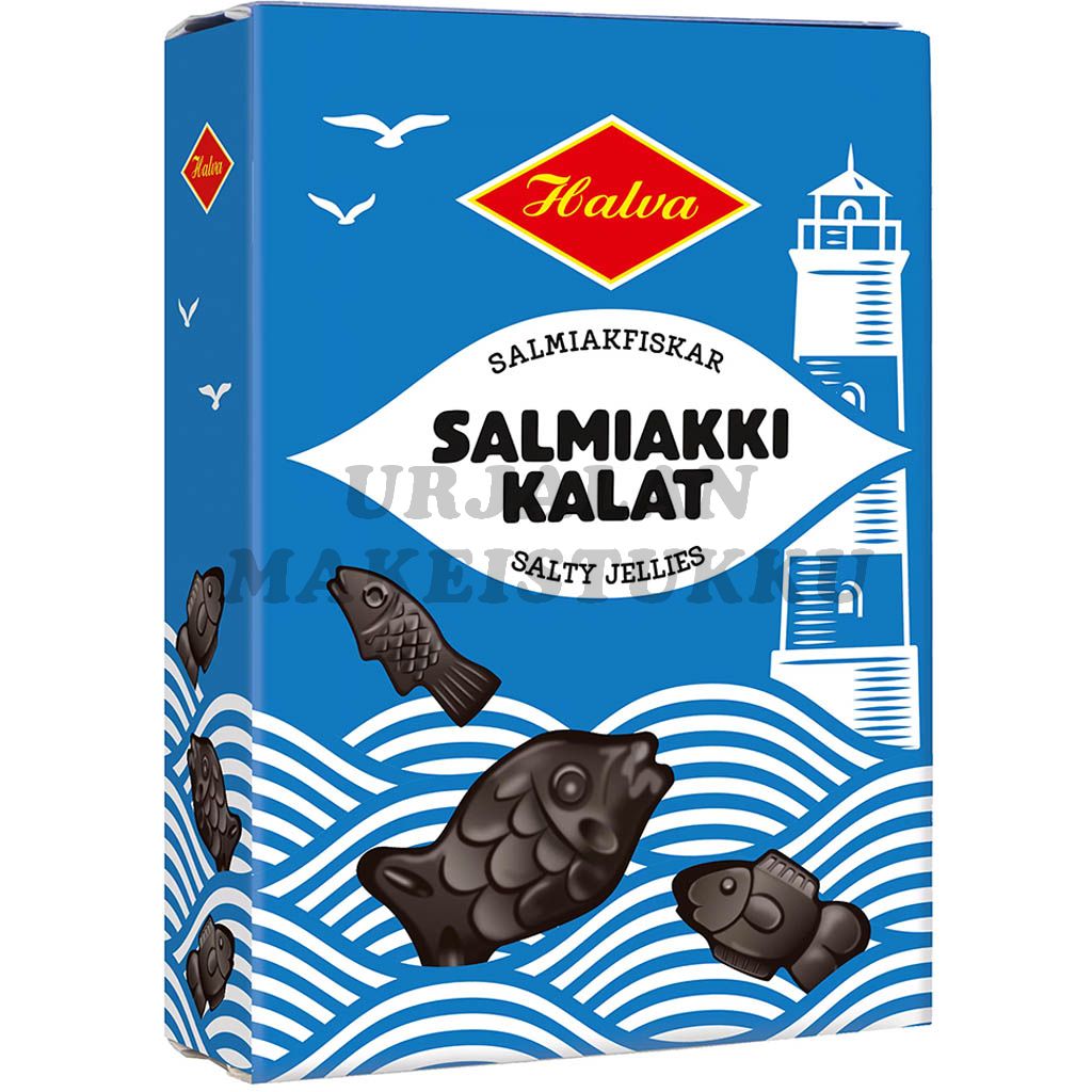 Halva Salmiakkikalat 230g