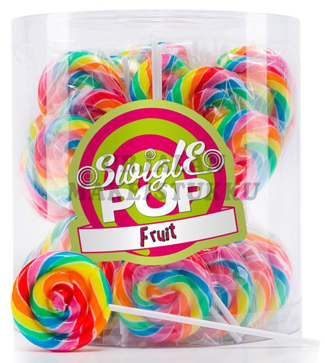 Swigle Pop Fruit tikkarit 12g x 50kpl