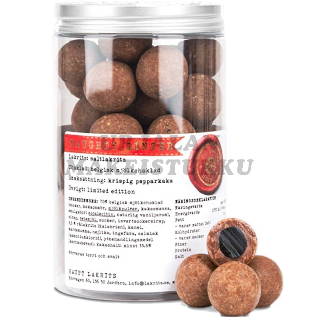 Haupt Lakrits Naughty Ginger 250g