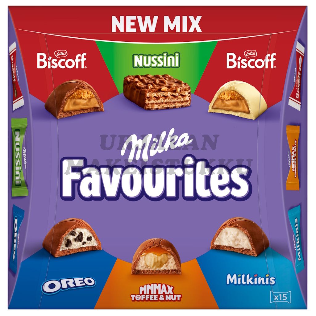Milka Favourites Biscoff konvehti 140g
