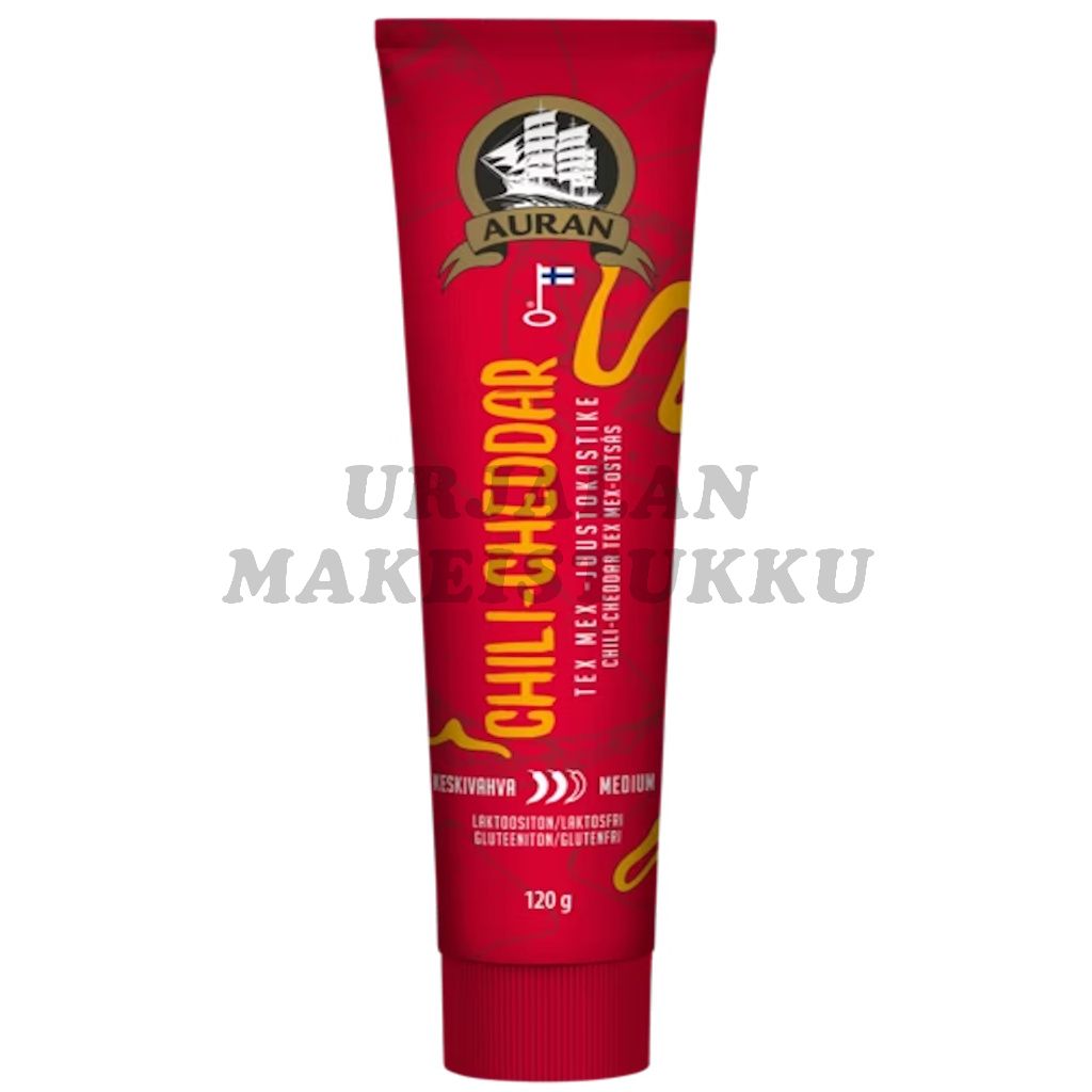 Auran Chili-Cheddar juustokastike 120g