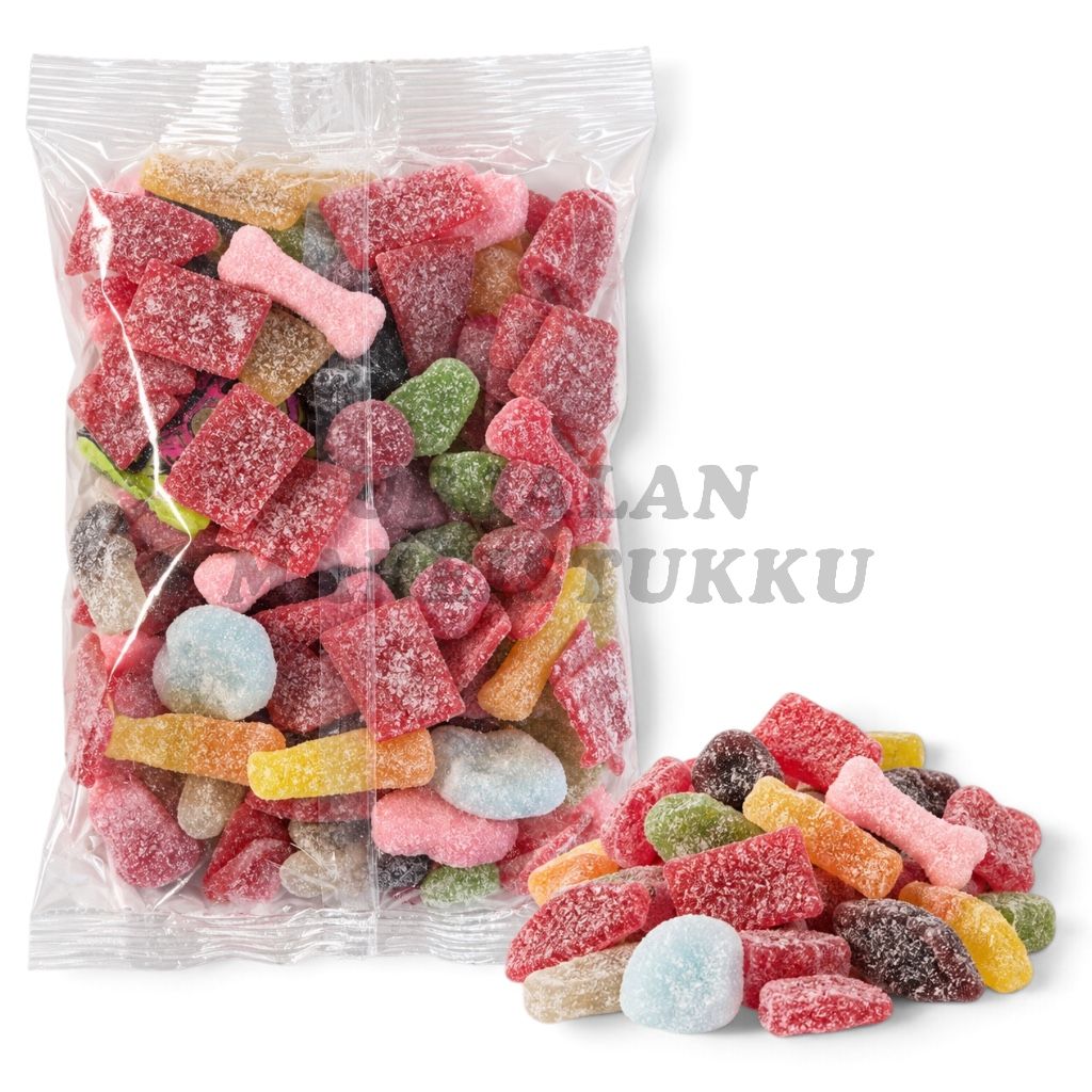 BUBS Sour Mix 400g (Kirpaskoja makeisia)