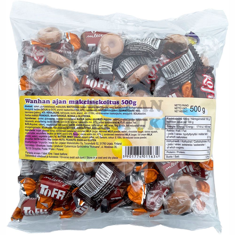 Wanhan ajan makeissekoitus 500g