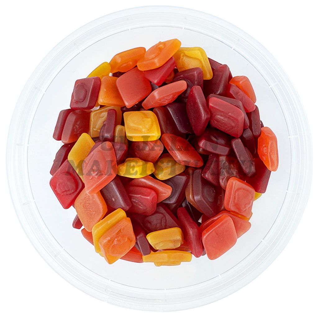 Aakkoset Fruit & Berries 400g rasia