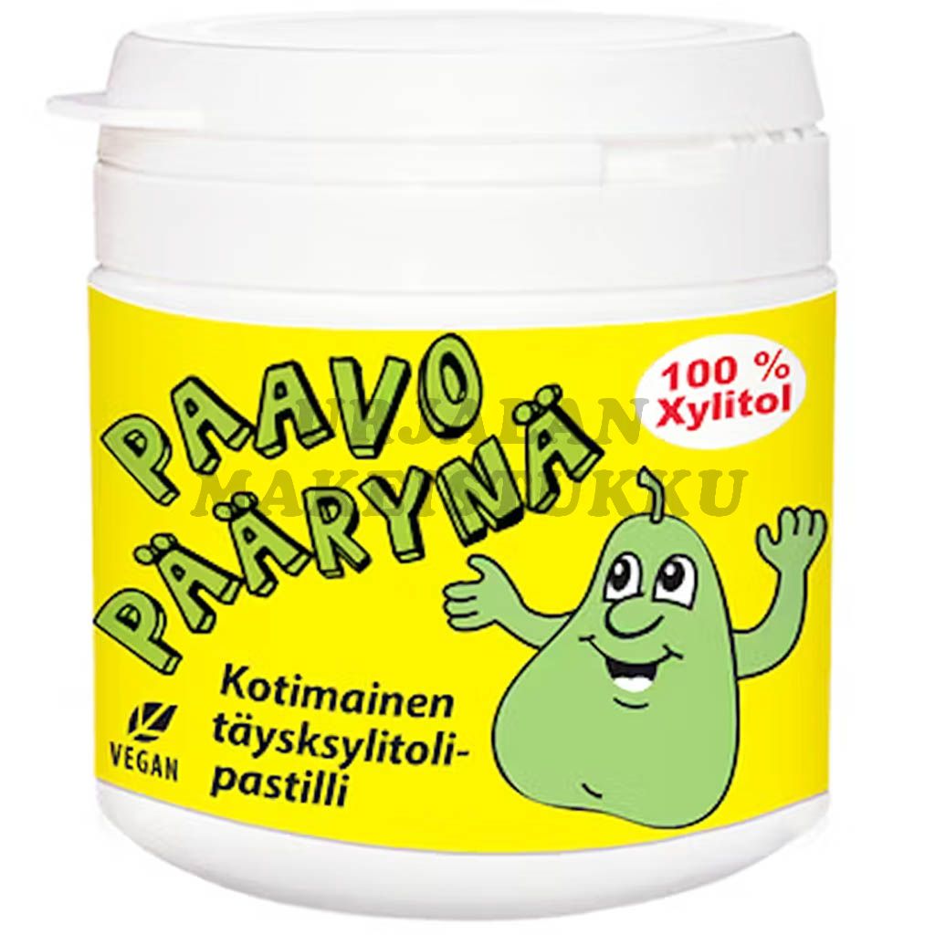 Paavo Päärynä Täysksylitolipastilli imeskeltävä 150tabl