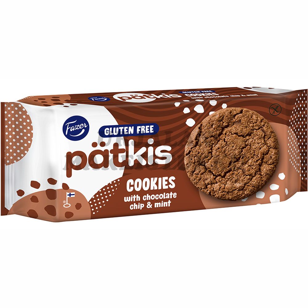 Fazer Pätkis Cookies gluteeniton keksi 140g