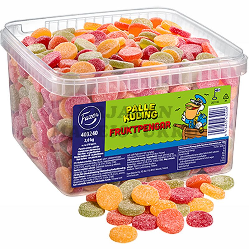 Fazer Palle Kulling Hedelmäraha 2kg