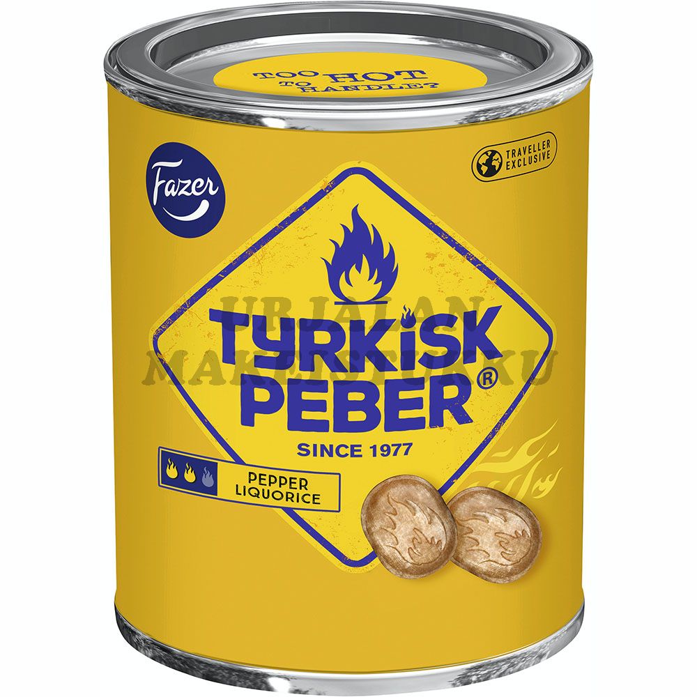 Fazer Tyrkisk Peber Pepper Liquorice Turkinpippuri 300g