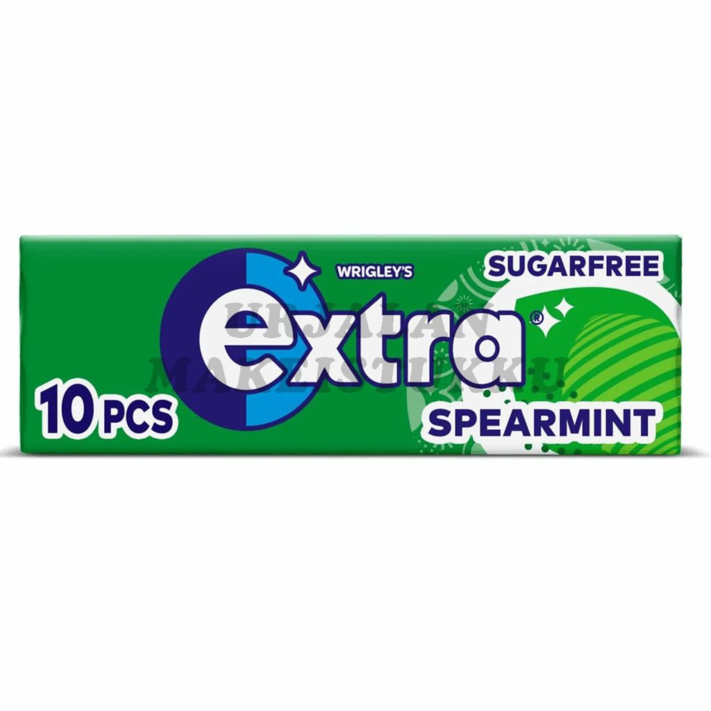 Extra Spearmint sokeriton purukumi 14g x 30-pack (300kpl)