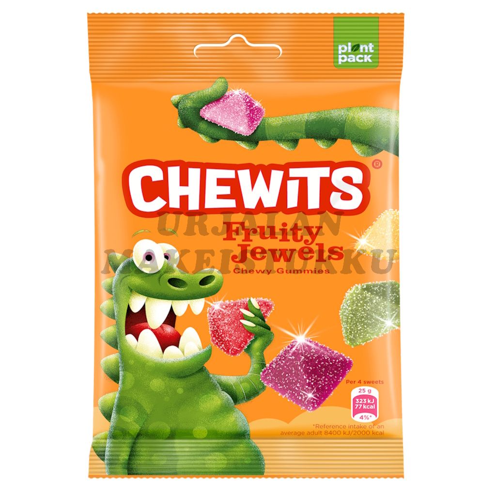 Chewits Jewels Sweet hedelmäjalokivet 125g