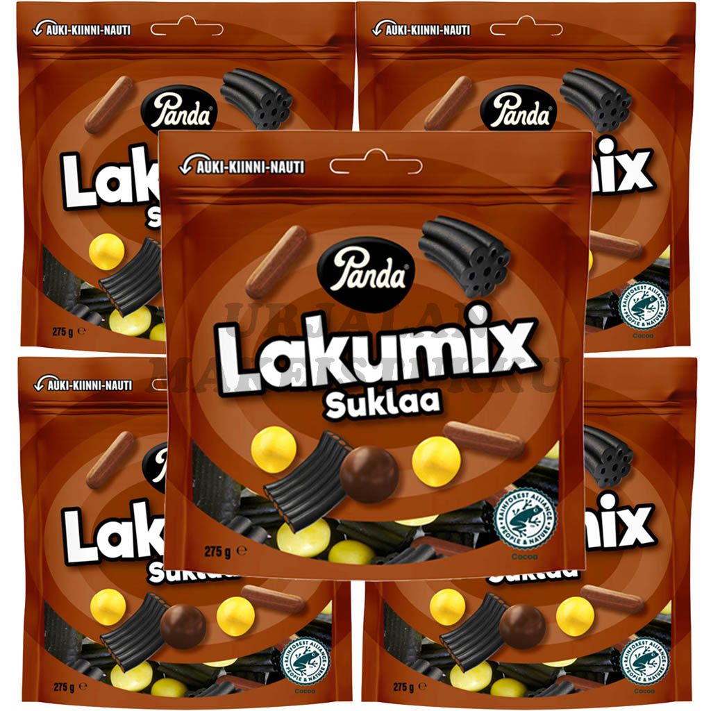 Panda Lakumix Suklaa 275g x 5kpl