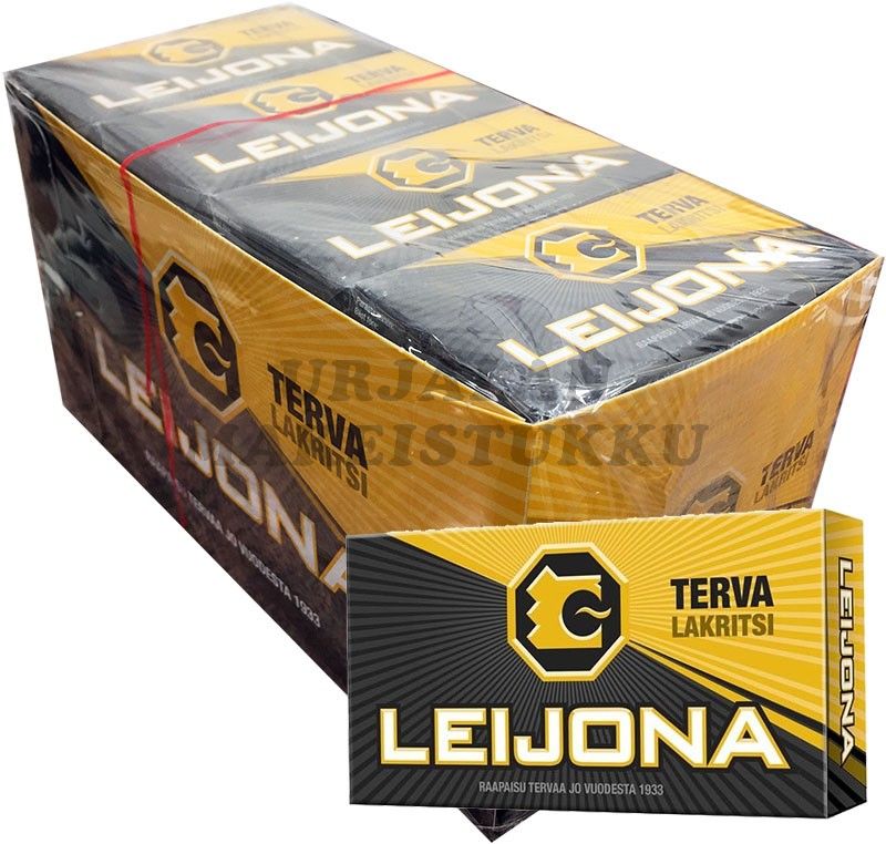 Leijona Lakritsi tervalakritsipastilli 32g x 24 askia