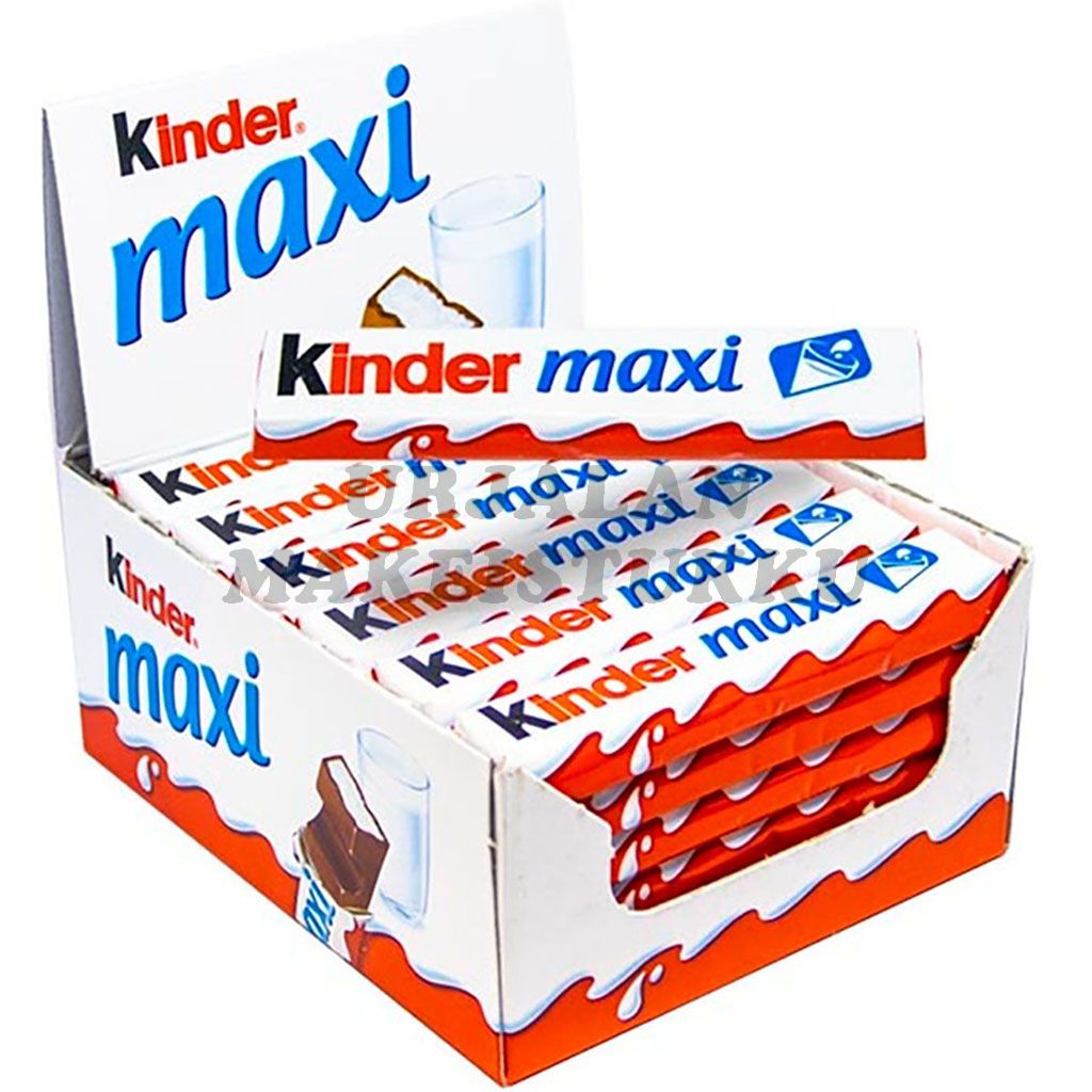Kinder Maxi Suklaapatukka 21g x 36kpl