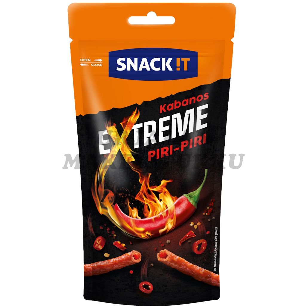 Snack it Kabanos Extreme Piri piri kuivattu kabanossi 95g