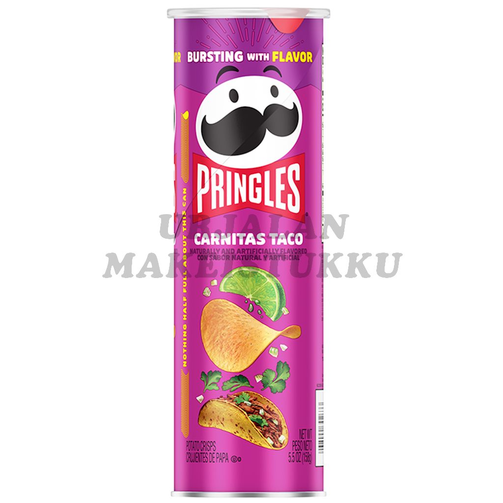 Pringles Carnitas Taco Flavor perunalastu 158g