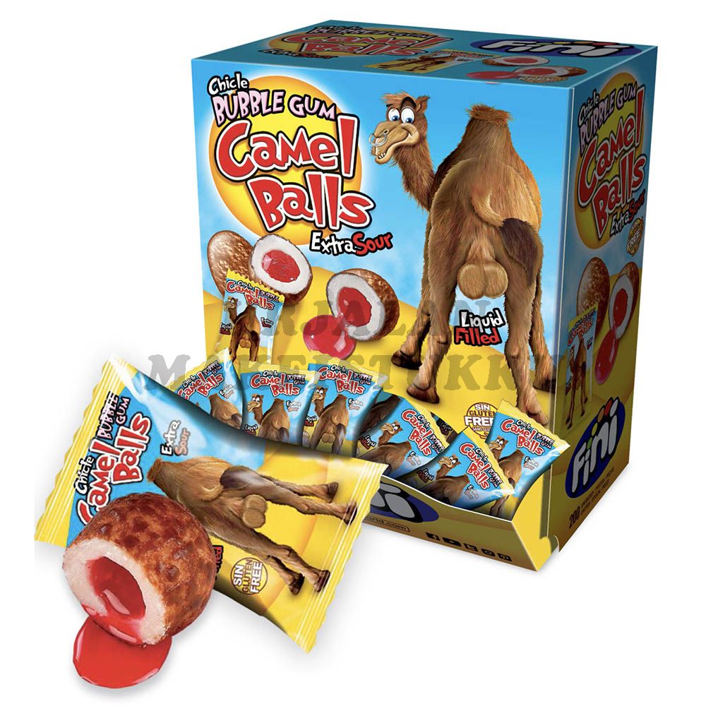Fini Camel Balls Kamelin Kulkuset purukumi 200kpl