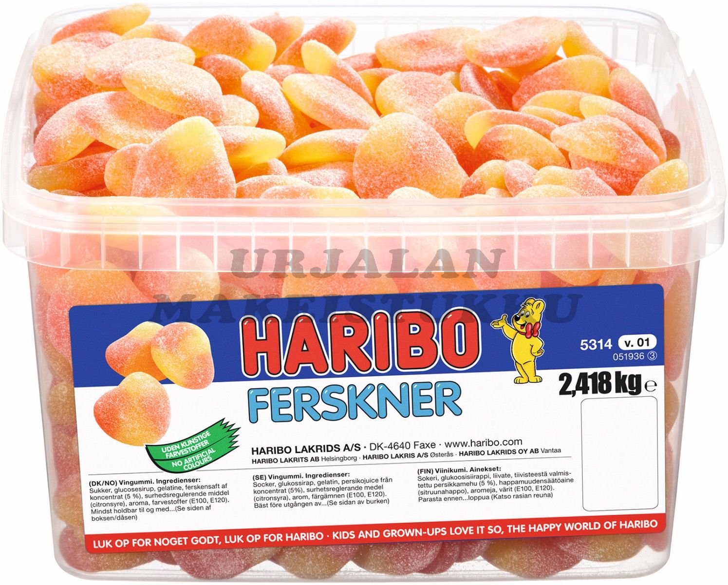 Haribo Persikat 2,4kg