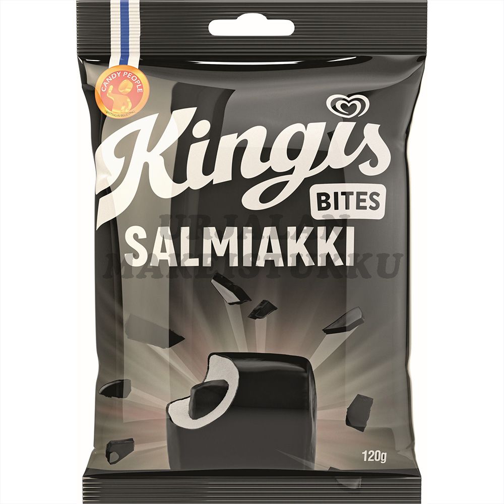 Kingis Bites Salmiakki 120g