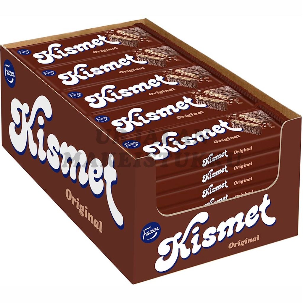 Fazer Kismet Suklaavohveli 55g x 45kpl