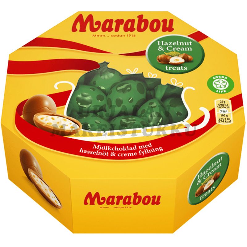 Marabou Hazelnut & Cream Treats suklaakonvehti 144g