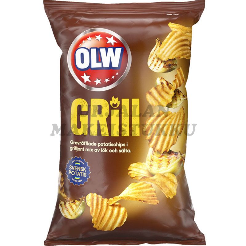 OLW Grill perunalastu 175g