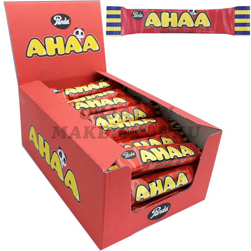 Panda AHAA Suklaacrisp suklaapatukka 18g x 40kpl