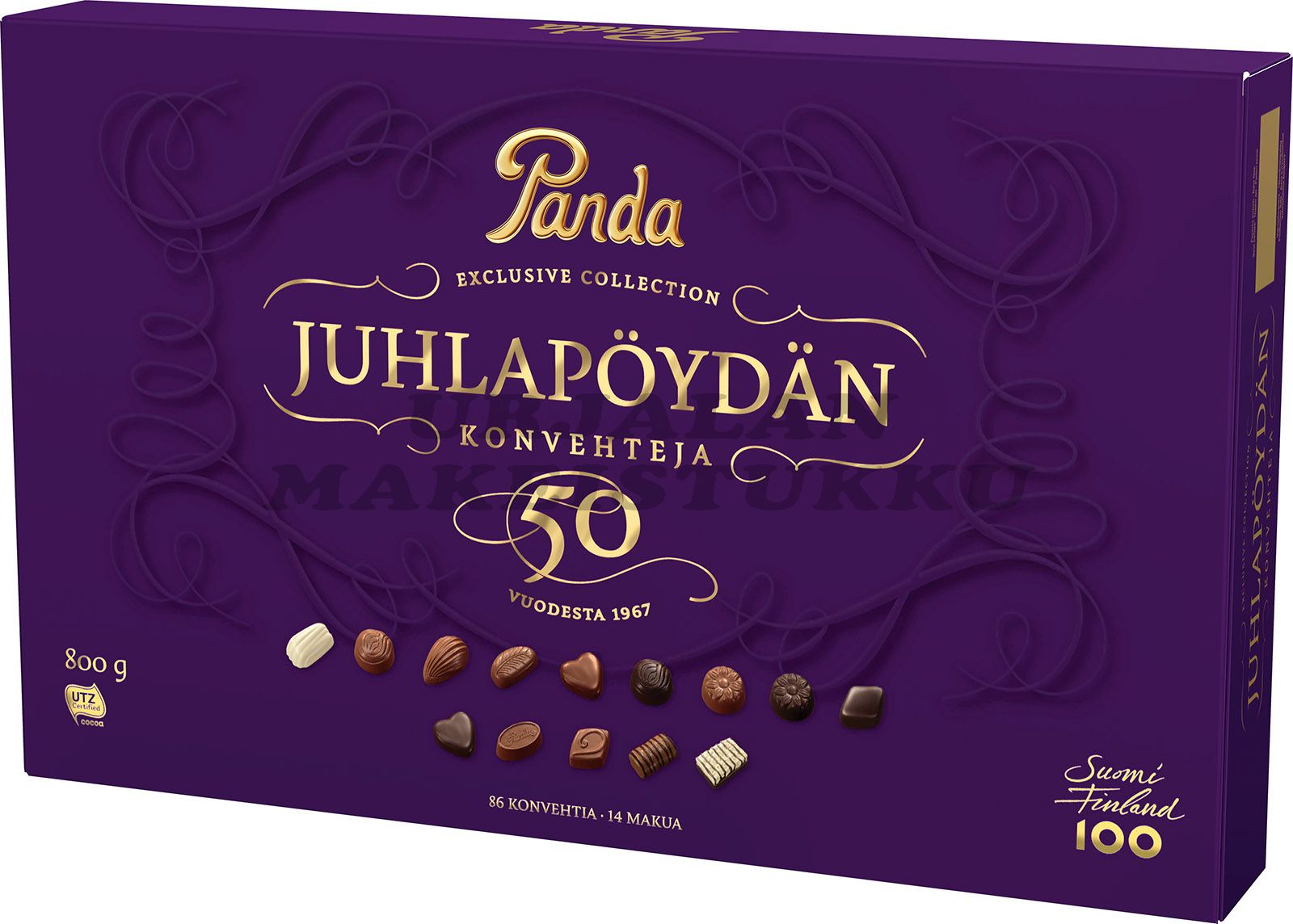 Panda Exclusive Collection Juhlapöydän konvehteja 800g