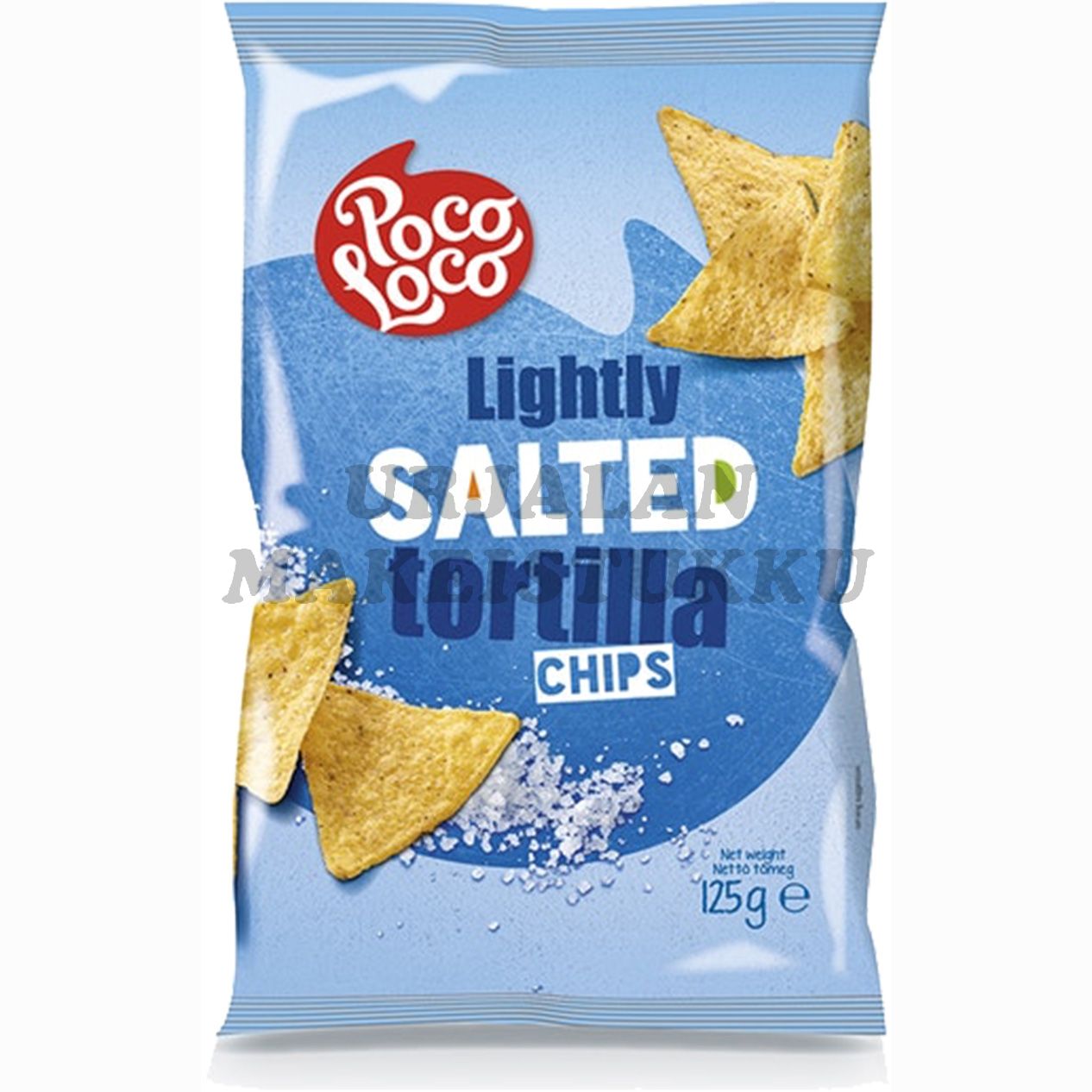 Poco Loco salted tortilla chips suolattu maissilastu 125g