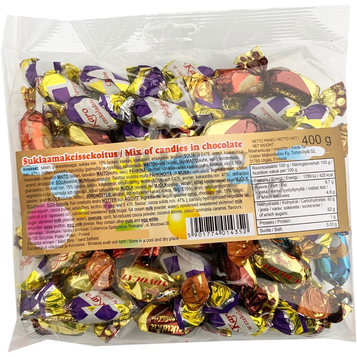 Suklaamakeissekoitus 400g