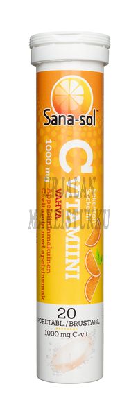 Sana-sol C-vitamiini poretabletti 20 kpl