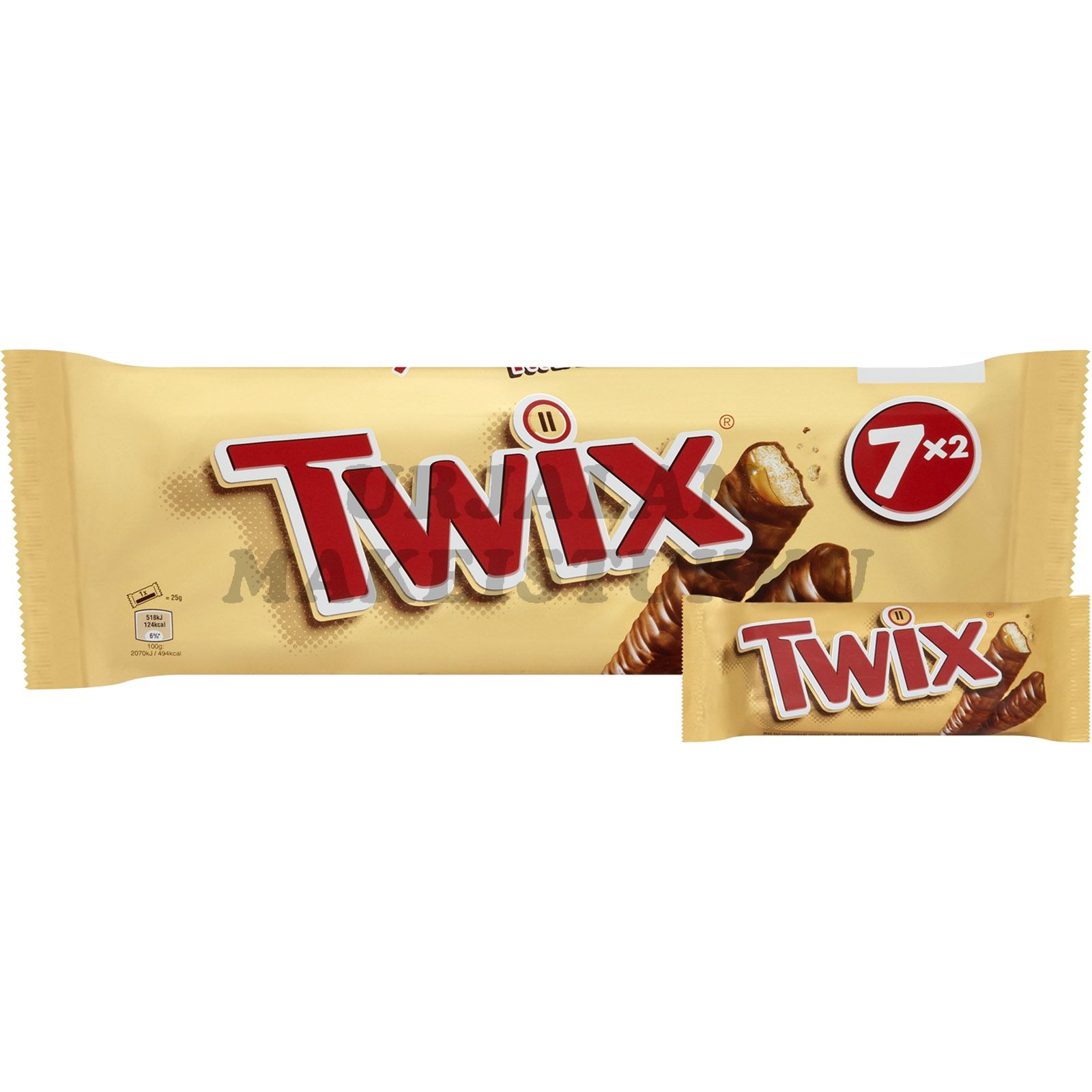Twix suklaapatukka 7-pack (7 x 50g)