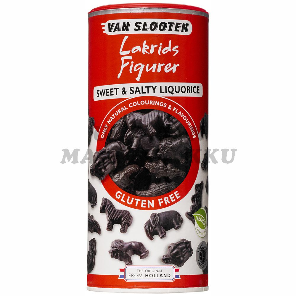 Van Slooten Lakritz Figurer 360g